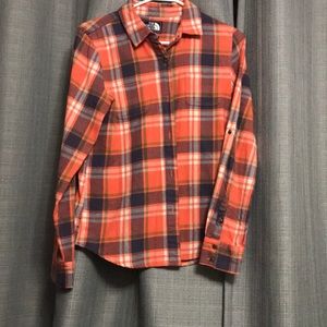 Women’s North Face button down